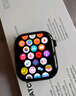 Apple/苹果 Watch Series 10 智能手表GPS款46毫米玫瑰金色铝金属表壳淡桃粉色运动型表带S/M MX293CH/B 实拍图