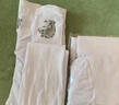 冰雪木棉儿童舞蹈袜女童胖童加肥加大春夏季薄款白色弹力打底连裤袜 白2 实拍图