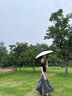 JCZS德国品牌迷你七折太阳伞生防晒防紫外线便携小巧晴雨两用遮阳伞 胶囊盒-七折-天空蓝 三折168股 x 92cm 实拍图
