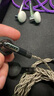 飞傲（FiiO）FF1镀铍振膜动圈金属平头耳机0.78双针可换耳机线HIFI耳塞 黑色 实拍图