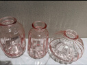 京东鲜花 迷你花瓶3件套玻璃透明复古桌面摆件插花瓶ins水培养假花装饰瓶 实拍图