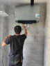美的（Midea）TECH亲肤活水玲珑超薄60升双胆扁桶电热水器3300W速热水电分离一级能效F6033-UD7Pro(HE)以旧换新 实拍图