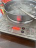 好福家（Haofujia） 嵌入式电磁炉凹面家用大功率3500W商用电池灶镶嵌式爆炒电磁灶凹式猛火炒菜专用电锅灶凹槽凹凸灶 玻璃/金色凹面+蒸格汤锅 实拍图