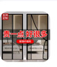 梓晨【硬化玻纤】侧开防蚊门帘2025新款高档家用纱门纱窗门磁吸条强力 【侧开】玻纤网黑色 宽90X高200cm 实拍图