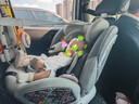 感恩儿童安全座椅0-4-12岁360度旋转 ISOFIX 瑞亚绅士灰 实拍图