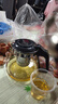【京东物流】茶壶套装大容量玻璃茶杯带滤网耐高温茶具 1000ml壶+4只莲花杯 实拍图