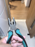 绿林（GREENER）尖嘴钳电工钳6寸家用钳子省力工业级多功能钢丝钳大师系列剪线钳 实拍图