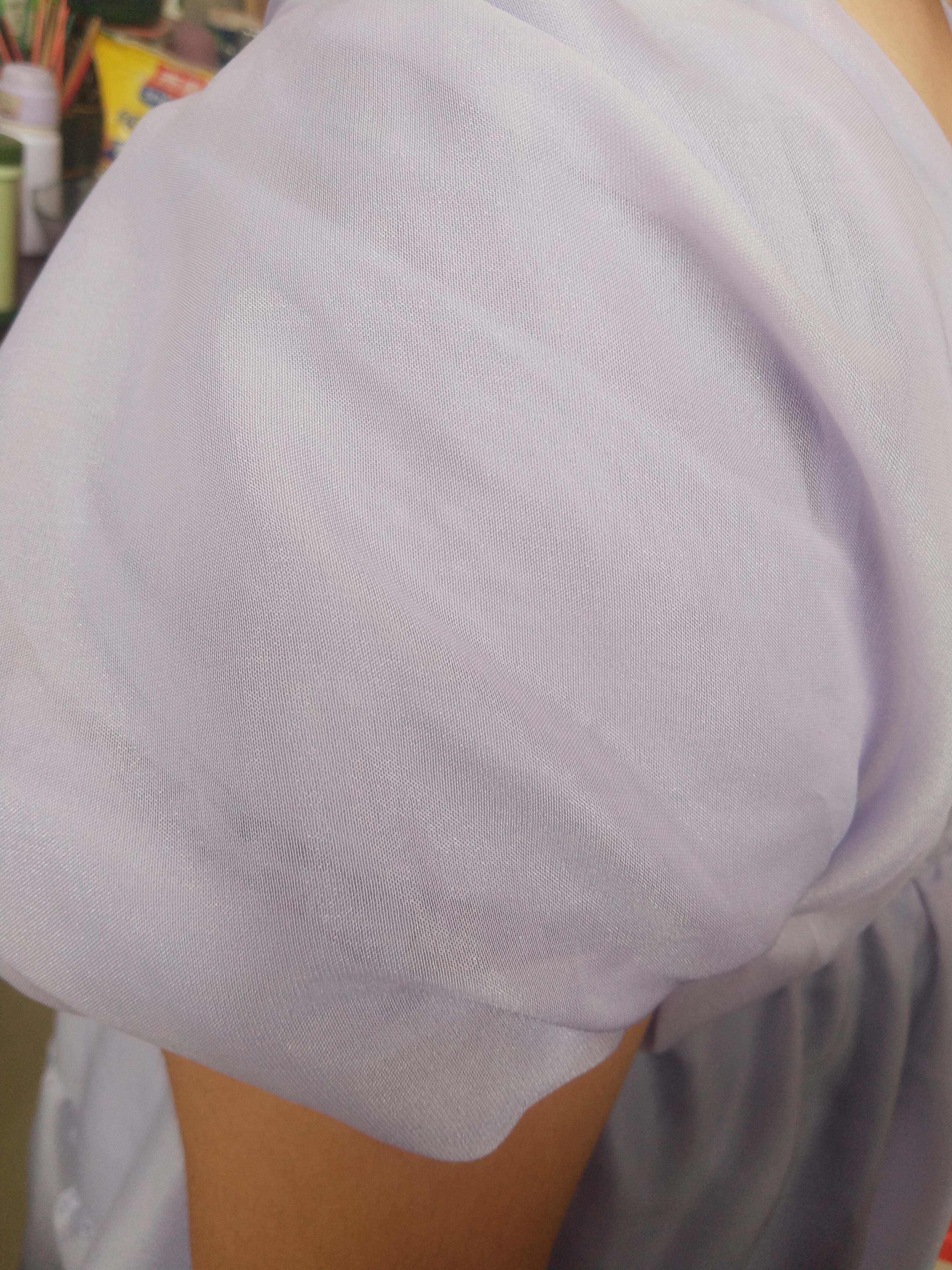 女童法式连衣裙夏季中大童蝴蝶结泡泡袖公主裙女孩洋气方领长裙子 紫色连衣裙 【楠楠A136】 150 实拍图