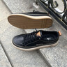 七匹狼 SEPTWOLVES板鞋男2025新款夏季黑色皮面防水男鞋懒人一脚蹬厚底增高皮鞋子男 黑色【皮鞋码】 39 实拍图