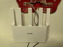Tenda腾达路由器【满血WiFi6+】升级立式AX3000千兆穿墙王:信号增强无线家用Mesh放大器国家补贴云霄白 实拍图