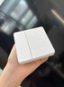 Aqara智能开关 遥控开关 已接入苹果HomeKit 智能家居 卡农3+1键初雪白 实拍图
