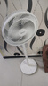 美的（Midea）电风扇落地扇桌面扇台地两用 卧室轻音低噪节能强力大风量电风扇冷风扇 客厅电扇落地扇电风扇家用 【三档风量 轻音低噪 台地两用】SAF30AC 实拍图