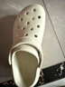 crocs檀健次推荐款经典泡芙洞洞鞋|207521 骨白色-2Y2 39(240mm) 实拍图
