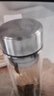富光玻璃杯双层带茶隔大容量水杯 高档商务泡茶杯 高硼硅杯子500ml 实拍图