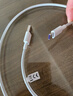 华为 5A数据线 USB Type-A 转 USB Type-C（白色） 1米 AP71  实拍图