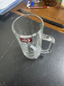 青苹果带把茶杯水杯 啤酒杯扎啤杯 无铅玻璃杯饮料杯可乐杯 320ML 实拍图