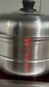美的（Midea）蒸锅不锈钢三层蒸煮两用汤锅蒸鱼馒头包子家用蒸笼锅电磁炉燃气灶 实拍图