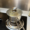 Glasslock小奶锅304不锈钢宝宝辅食锅家用婴儿小煮锅煎煮汤锅带盖 奶锅 14cm 实拍图