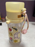 babycare儿童水杯夏季吸管杯学饮杯免拧户外运动直饮幼儿园上学水壶-黄色 实拍图