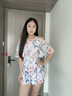 浪莎（LangSha）裙式泳衣女清新减龄遮肉显瘦U型露背高级感沙滩温泉度假泳装 实拍图