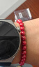 石玥珠宝高含量6mm帝王朱砂手串本命年蛇年护身符转运珠手链男女士款礼物 实拍图