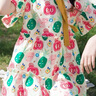 富罗迷女童连衣裙夏季纯棉满印裙子儿童甜美可爱公主碎花裙 彩色  130  实拍图