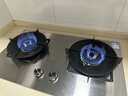 德意（DE&E）燃气灶 不锈钢 双眼灶具 5.2kW大火力 高热效率 全尺寸适配嵌入式灶具JZT-716G（天然气） 实拍图