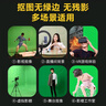 贝阳（beiyang）3*2.5米绿布绿幕直播间背景布专业便携摄影加厚影视直播绿幕纯色抠像布道具不含支架背景架 实拍图