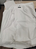罗蒙（ROMON）纯色商务职业正装男士白衬衫工装外套长袖衬衣男CS108白色4XL 实拍图
