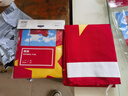 得力（deli）【超级爆款】4号国旗/五星红旗(96*144cm) 学校户外门口店铺商场室外马路灯道旗国庆节 实拍图