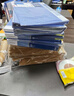得力（deli）10只A4/60页资料册 商务考试文件夹合同资料档案收纳册活页插袋 办公学习文件保护蓝色PQ101-J60 实拍图