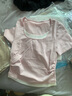 森马（Semir）短袖t恤女短款假两件百搭上衣25夏装显瘦U领套头衫109325100015 实拍图
