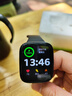 织尔适用于红米Redmi watch3青春版手表表带小米智能腕带运动硅胶创意配件多彩防水防尘防滑耐磨腕带 【深空黑】硅胶腕带丨RedmiWatch3青春版 通用 实拍图
