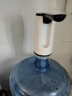 双枪抽水器桶装水办公家用饮水机电动抽水泵压水器定量可折叠浅绿色 实拍图