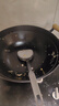 典匠大铁锅铸铁加深家用炒锅无涂层生铁锅圆底双耳炒菜锅具36cm 实拍图