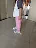 江博士学步鞋运动鞋春季男女童休闲复古儿童健康鞋2B14A1020CW紫/银23码 实拍图