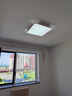 惠普精工吸顶灯led卧室现代简约餐厅中山灯具方50*50cm遥控三色 实拍图