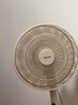 美的（Midea）【劲风酷爽】七叶轻音柔风电风扇家用遥控落地扇台式桌面小型风扇大风力节能立式摇头电扇 SAH30BK 实拍图