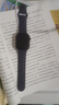 Apple/苹果 Watch SE 智能手表GPS款44毫米午夜色铝金属表壳午夜色运动型表带S/M MXF73CH/B 实拍图