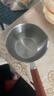 家用迷你小奶锅泼油小锅厨房不锈钢热油锅辅食锅泼油锅 120ml泼油锅1个 8.8cm 实拍图