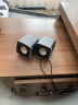 方正Founder双喇叭HiFi立体声道音响RGB氛围灯 USB有线桌面音箱防磁笔记本台式机电脑家用迷你小型低音炮 黑色 实拍图