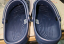 卡骆驰crocs洞洞鞋贝雅男鞋女鞋轻便耐磨一脚蹬拖鞋休闲鞋|10126 白-100 40 (250mm) 实拍图