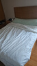 洁丽雅（Grace）100%新疆棉全棉旅行睡袋酒店隔脏床单被套 草莓小兔180*210cm 实拍图
