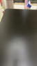 馨美凯电脑桌台式家用简易书桌办公桌简约现代工作台租房卧室学习写字桌 【单桌1.6cm厚桌面】黑架+碳纤色 长180cm*宽80cm*高74cm 实拍图