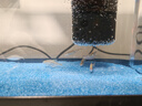 阔庭（KUOTING）鱼缸水族箱生态桌面鱼缸新款懒人鱼缸生态造景过滤制氧一体机黑色 实拍图