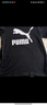 彪马（PUMA）休闲黑色短袖T恤男女情侣款夏季印花运动上衣 532279 黑色-01 L (180/100A) 实拍图