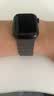 MSSM适用苹果手表表带S12/S11 Apple iWatch手表磁吸表带S10/9/8/SE3/Ultra4硅胶表带 可可配黑38-42 实拍图