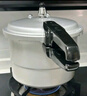双喜高压锅燃气电磁炉通用铝家用直型压力锅防爆24CM/7.0L 实拍图