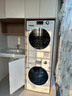海尔（Haier）滚筒洗烘套装白色10KG 全自动洗衣机+热泵烘干机 香熏洗 家电补贴京东自营 129W+129W 实拍图