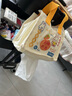 新款帆布包柿柿如意手提包小方包时尚休闲可爱便当包手提袋手拎包 万柿大吉 实拍图